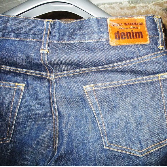 JUNYA WATANABE/graphic painted denim pants - Picture 5 of 13